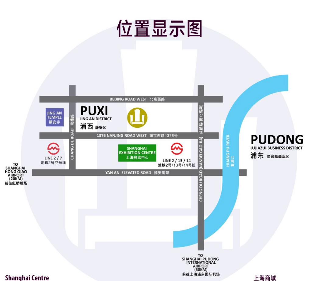 上海商城区位图