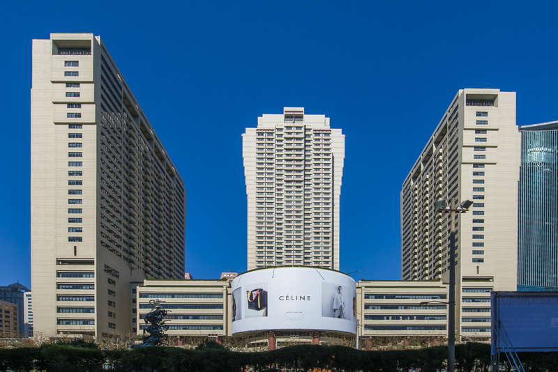 上海商城主楼外观全景